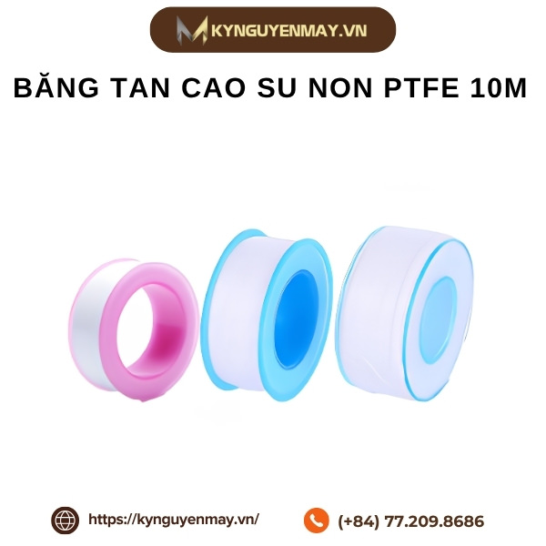 Băng tan cao su non PTFE 10m