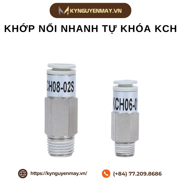 Khớp nối nhanh tự khóa KCH