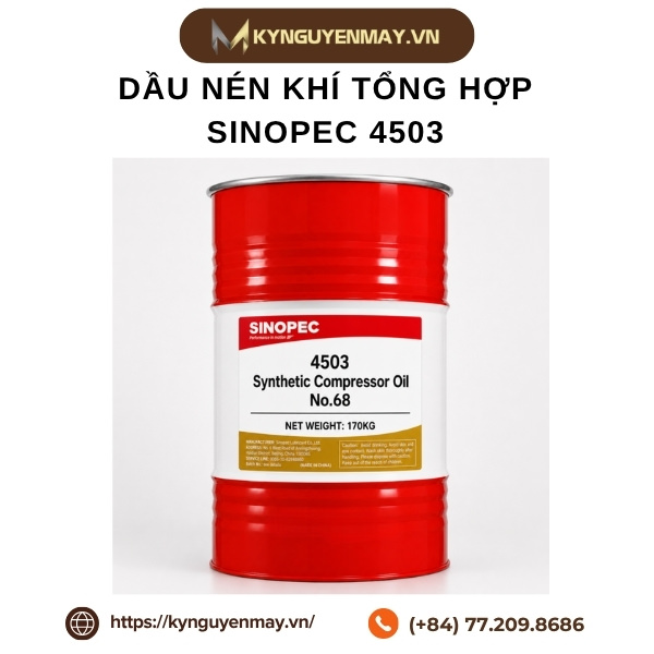 Dầu nén khí tổng hợp SINOPEC 4503