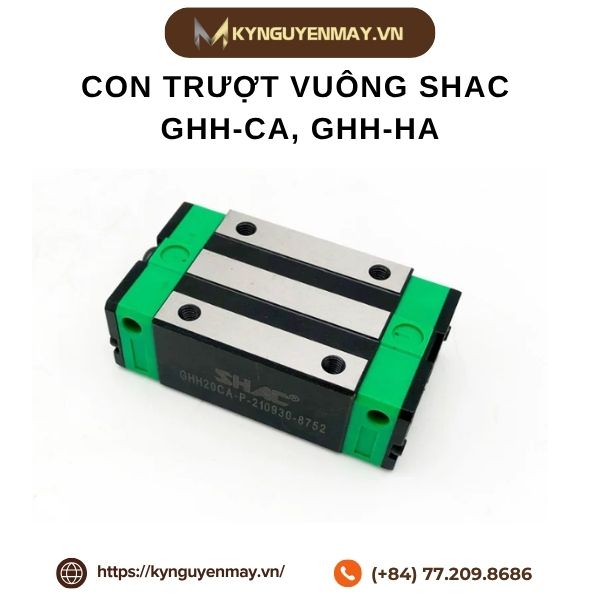 Con trượt vuông SHAC GHH-CA, GHH-HA