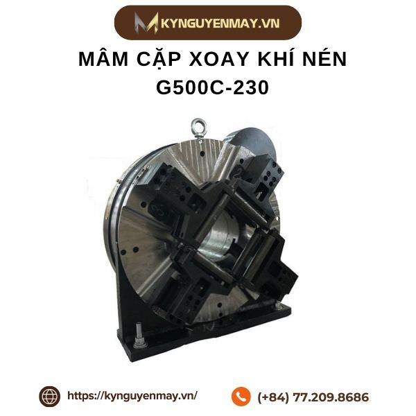 Mâm cặp xoay khí nén G500C-230