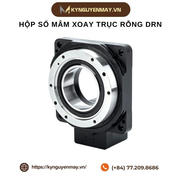 Hộp số mâm xoay trục rỗng DRN