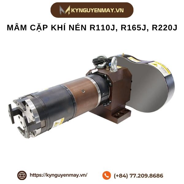 Mâm cặp khí nén R110J, R165J, R220J