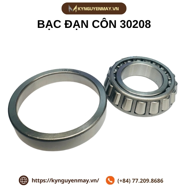 Bạc đạn côn 30208