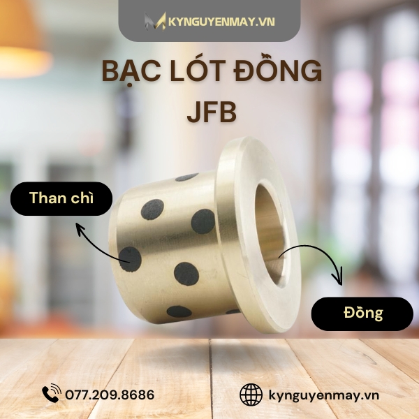 Bạc lót đồng tự bôi trơn JFB