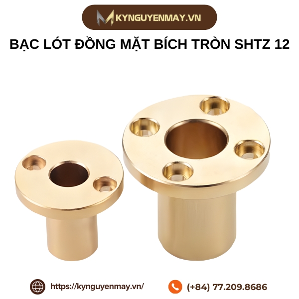 Bạc lót đồng mặt bích tròn SHTZ 12