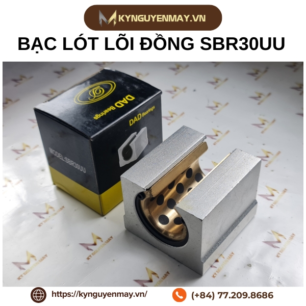 Bạc lót lõi đồng SBR30UU