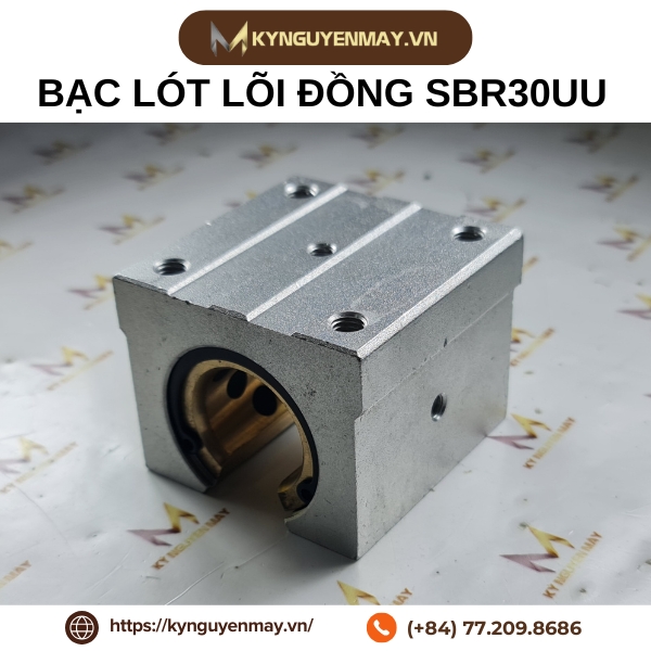 Bạc lót lõi đồng SBR30UU