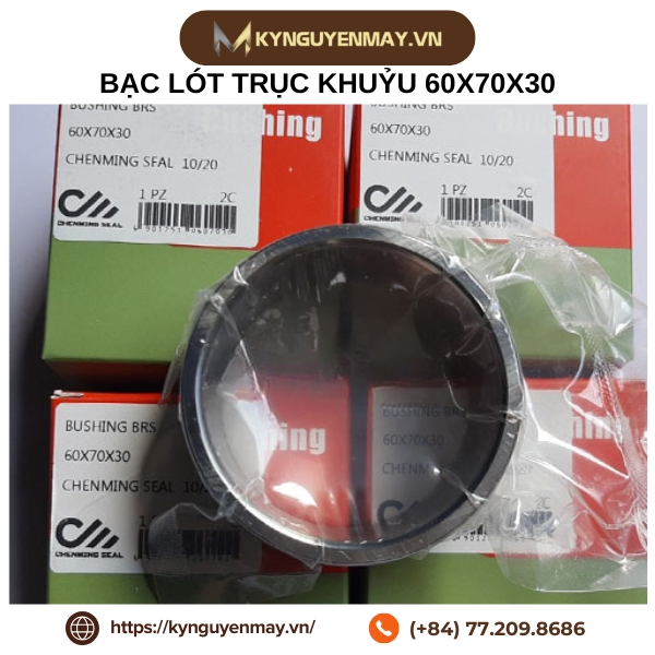 Bạc lót trục khuỷu 60-70-30 cho máy nén khí