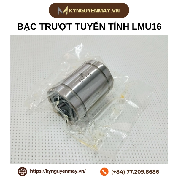 Bạc trượt tuyến tính LMU16