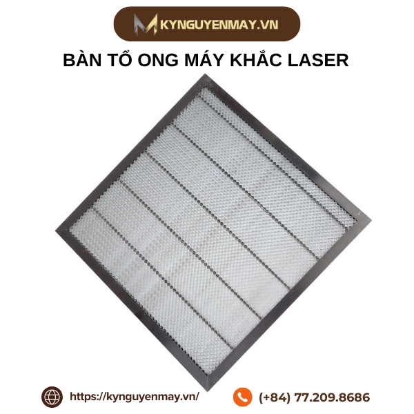 Bàn tổ ong máy khắc laser