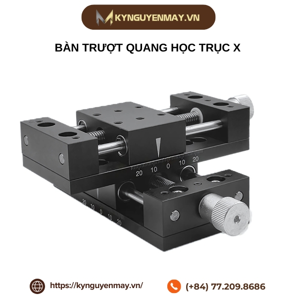 Bàn trượt quang học trục X