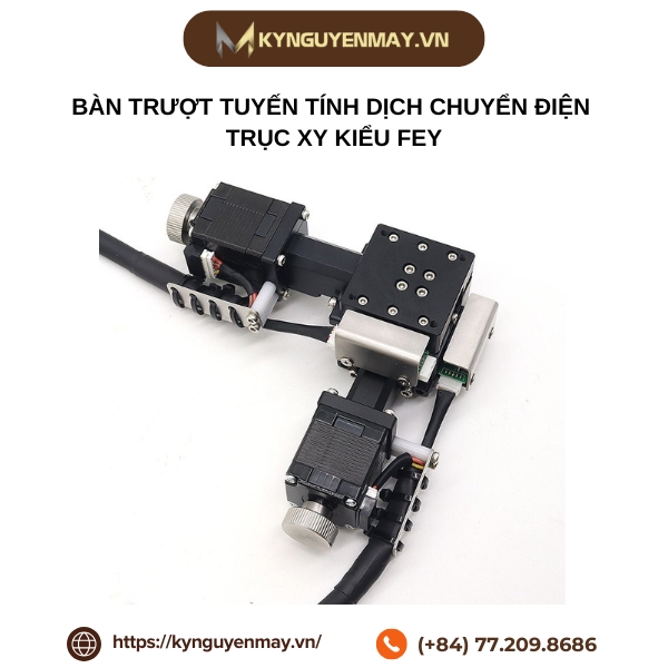 Bàn trượt tuyến tính dịch chuyển điện trục XY kiểu FEY