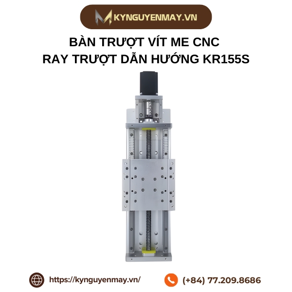 Bàn trượt vít me CNC - Ray trượt dẫn hướng KR155S