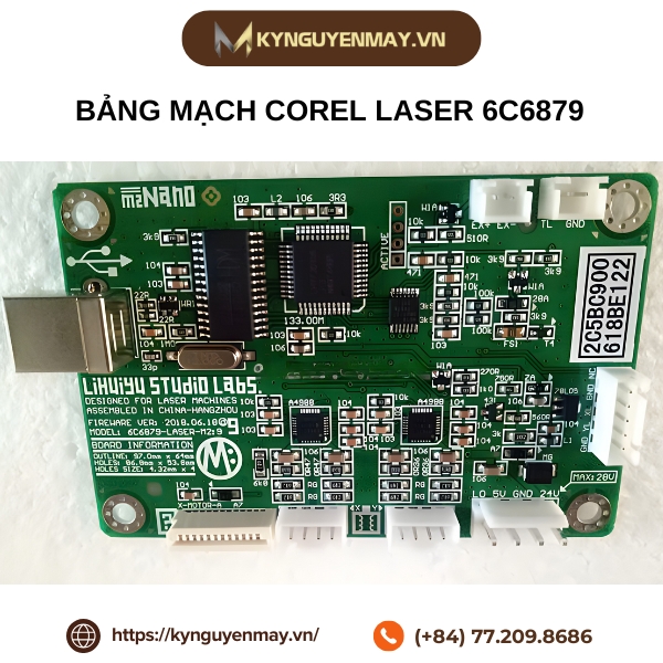 Bảng mạch Corel Laser 6C6879