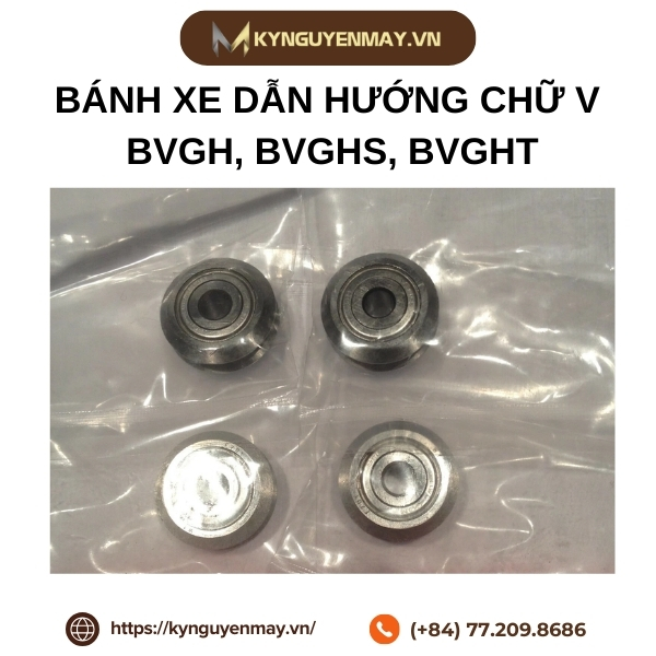 Bánh xe dẫn hướng chữ V BVGH, BVGHS, BVGHT