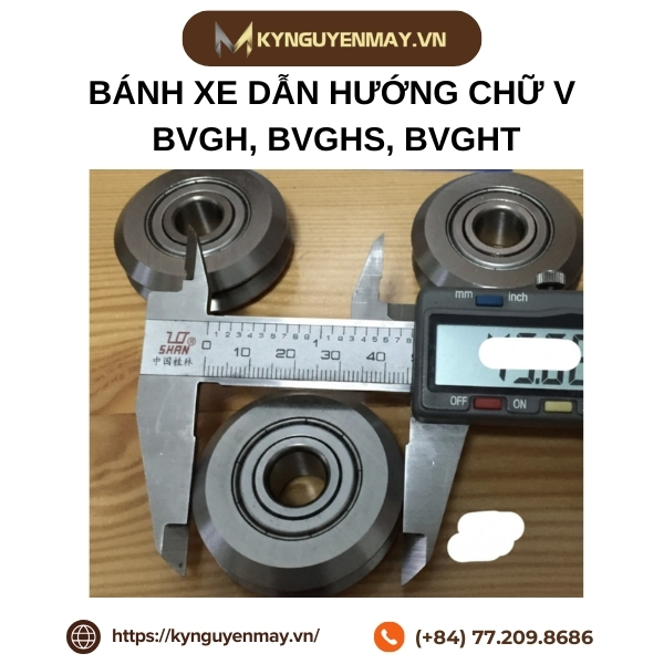 Bánh xe dẫn hướng chữ V BVGH, BVGHS, BVGHT