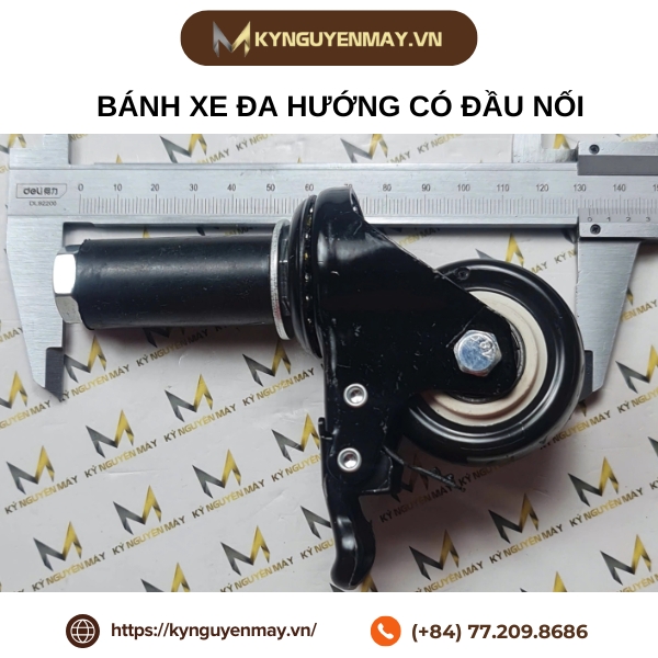 Bánh xe đa hướng có đầu nối