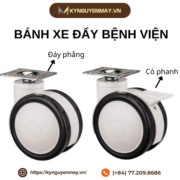 Bánh xe đẩy bệnh viện