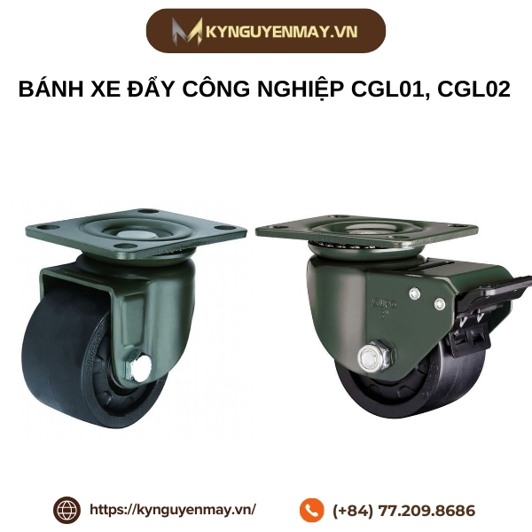 Bánh xe đẩy công nghiệp CGL01, CGL02