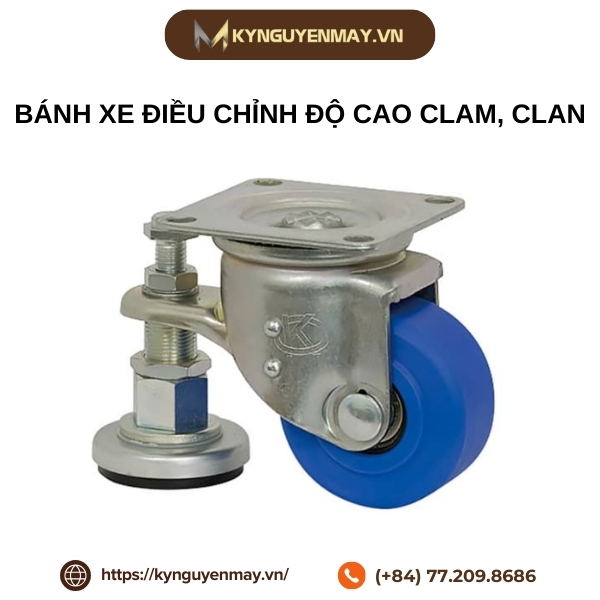 Bánh xe điều chỉnh độ cao CLAM, CLAN