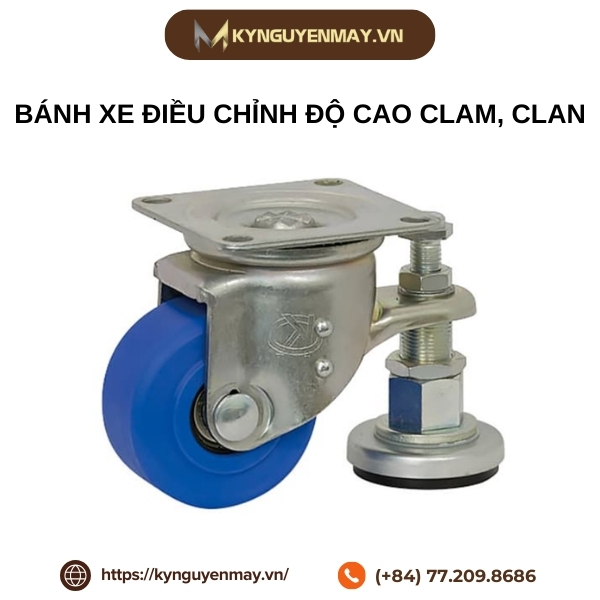 Bánh xe điều chỉnh độ cao CLAM, CLAN