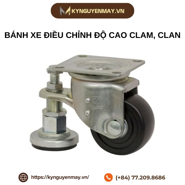 Bánh xe điều chỉnh độ cao CLAM, CLAN