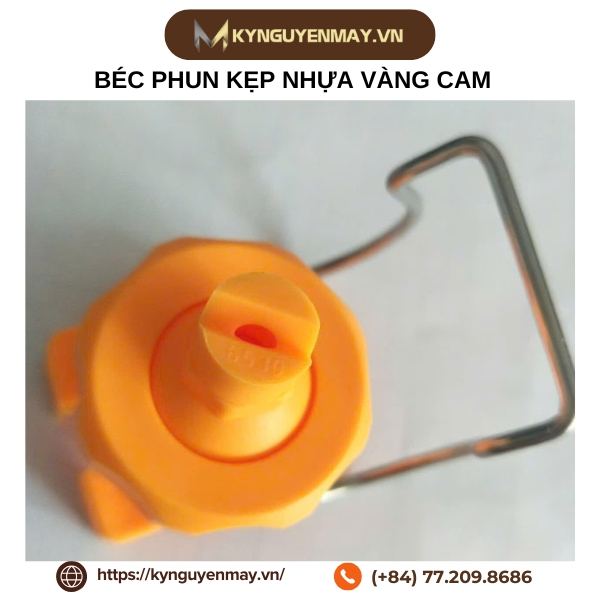 Béc phun kẹp nhựa vàng cam 6510, 6515, 6520, 6530, 6540, 6550, 6.5B, 12.5B, 25B, 50B