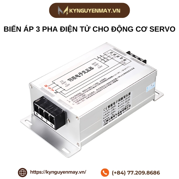 Biến áp 3 pha điện tử cho động cơ servo