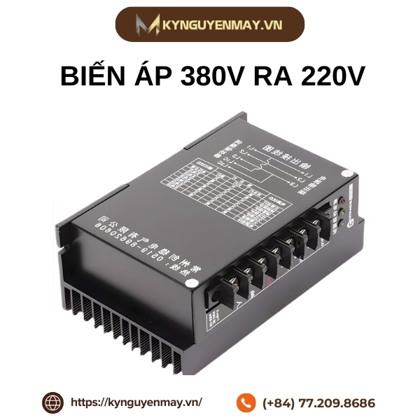 Biến áp 380V ra 220V