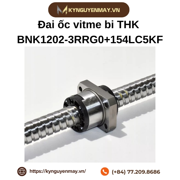 Đai ốc vitme bi THK BNK1202-3RRG0+154LC5KF