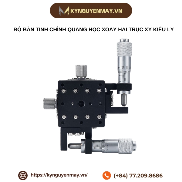 Bộ bàn tinh chỉnh quang học xoay hai trục XY kiểu LY