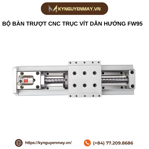 Bộ bàn trượt CNC trục vít dẫn hướng FW95