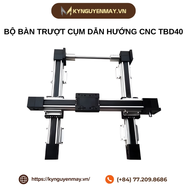 Bộ bàn trượt cụm dẫn hướng CNC TBD40