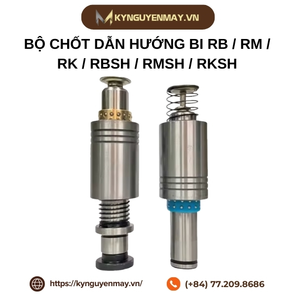 Rksh Bộ Chốt Dẫn Hướng Bi RB, RM, RK, RBSH, RMSH, EKSH Chính Hãng