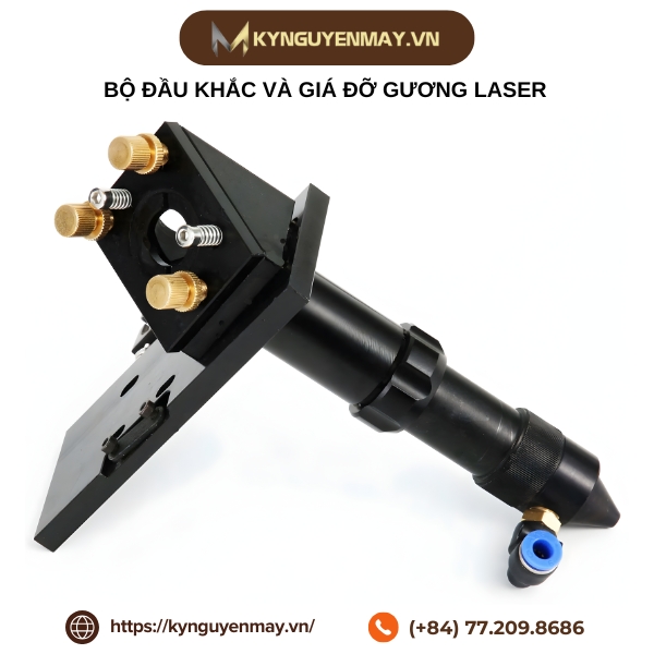 Bộ đầu khắc và giá đỡ gương laser