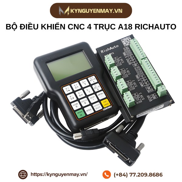 Bộ điều khiển CNC 4 trục A18 RichAuto