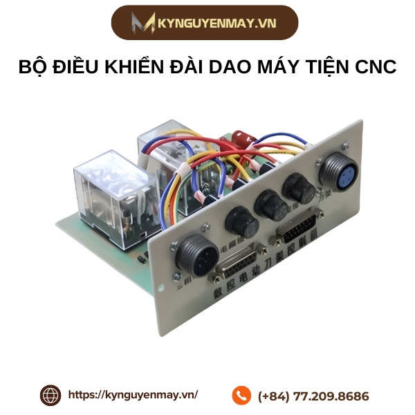 Bộ điều khiển đài dao máy tiện CNC