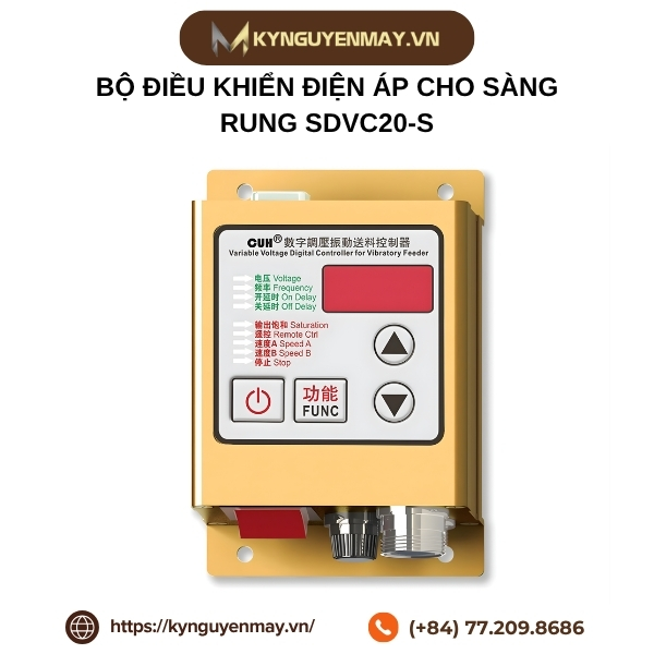 Bộ điều khiển điện áp cho sàng rung SDVC20-S