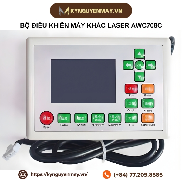 Bộ điều khiển máy khắc laser AWC708C