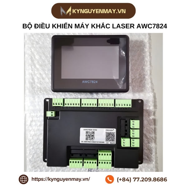 Bộ điều khiển máy khắc laser AWC7824
