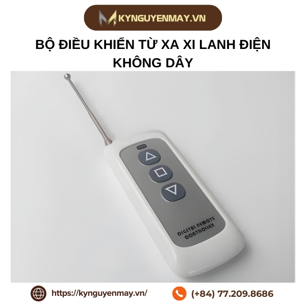 Bộ điều khiển từ xa xi lanh điện không dây