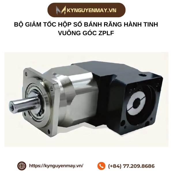 Bộ giảm tốc hộp số bánh răng hành tinh vuông góc ZPLF