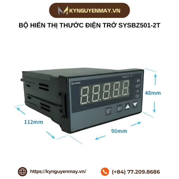 Bộ hiển thị thước điện trở SYSBZ501-2T