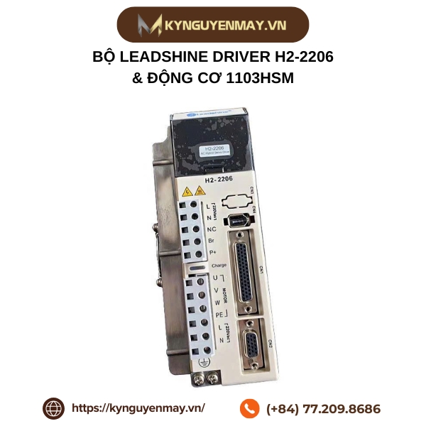 Bộ LEADSHINE driver H2-2206 & động cơ 1103HSM