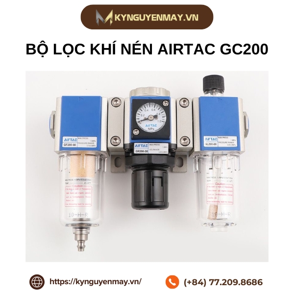 Bộ lọc khí nén AIRTAC GC200