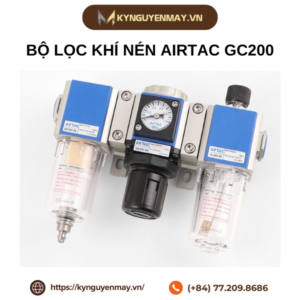 Bộ lọc khí nén AIRTAC GC200