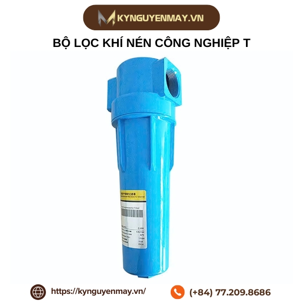 Bộ lọc khí nén công nghiệp T-001, T-002, T-004, T-007, T-013