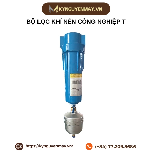 Bộ lọc khí nén công nghiệp T-001, T-002, T-004, T-007, T-013