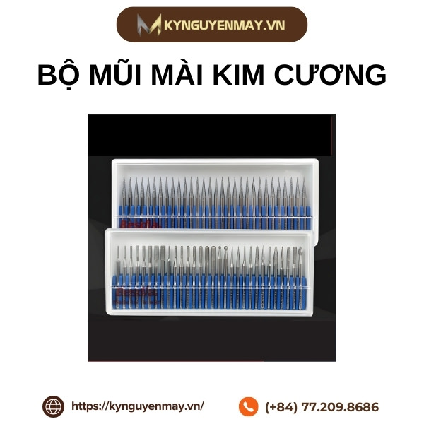 Bộ mũi mài kim cương